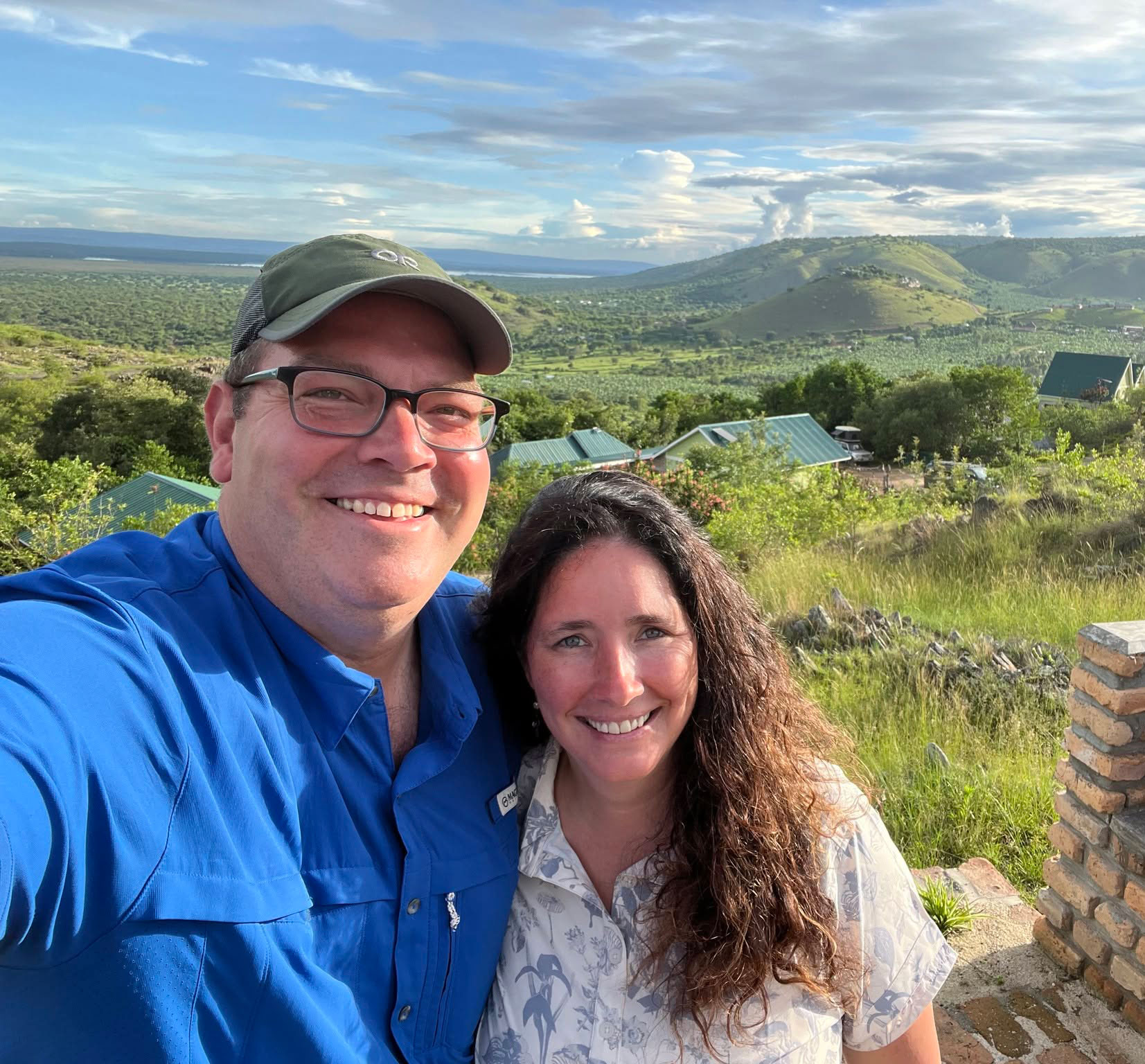 Portrait of David and Julie Ball