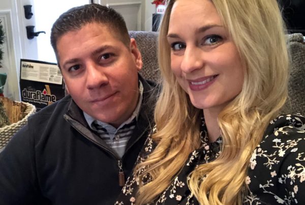 Portrait of Andrew and Christina DeLaTorre